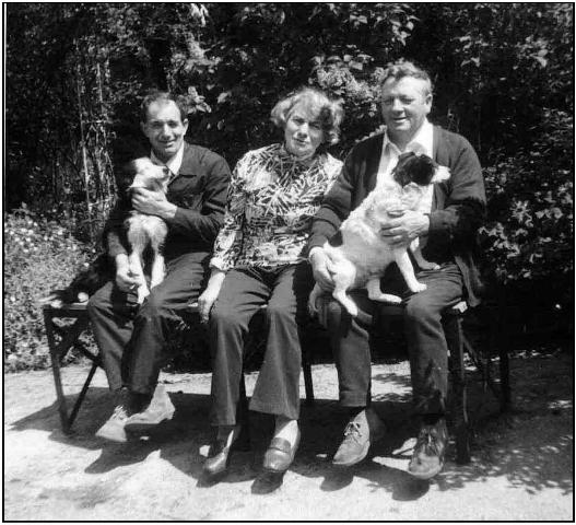 The best friends we ever had: Jim Fry with his wife Gladys and their son Ken